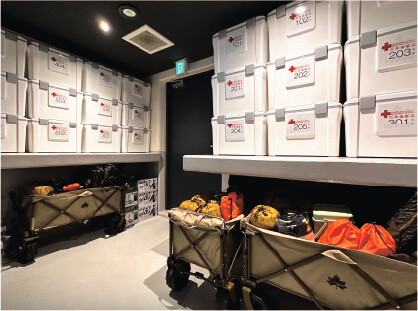 ルーツ渋谷本町 備蓄倉庫